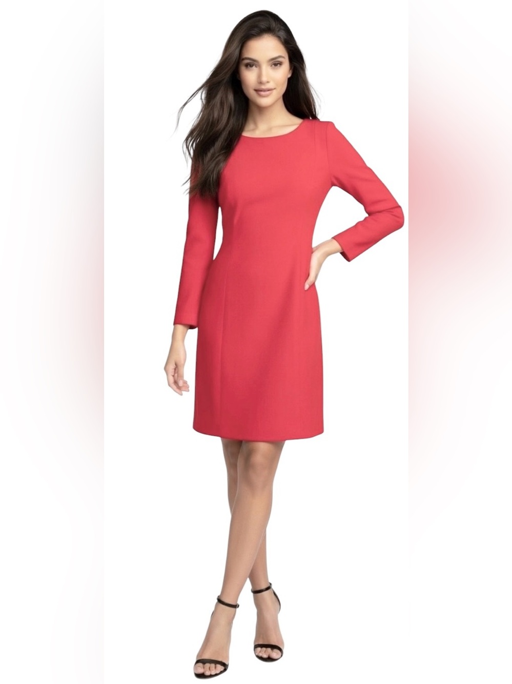 NWT J. Crew Fuchsia Scoop Neck Shift Dress Sz 0